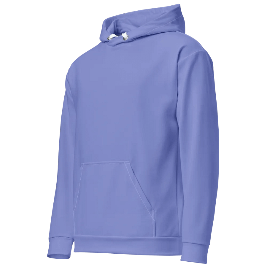 Plain Light Purple True Summer Unisex Recycled Polyester Heavyweight Premium Hoodie by Treasure Pie product image (3)