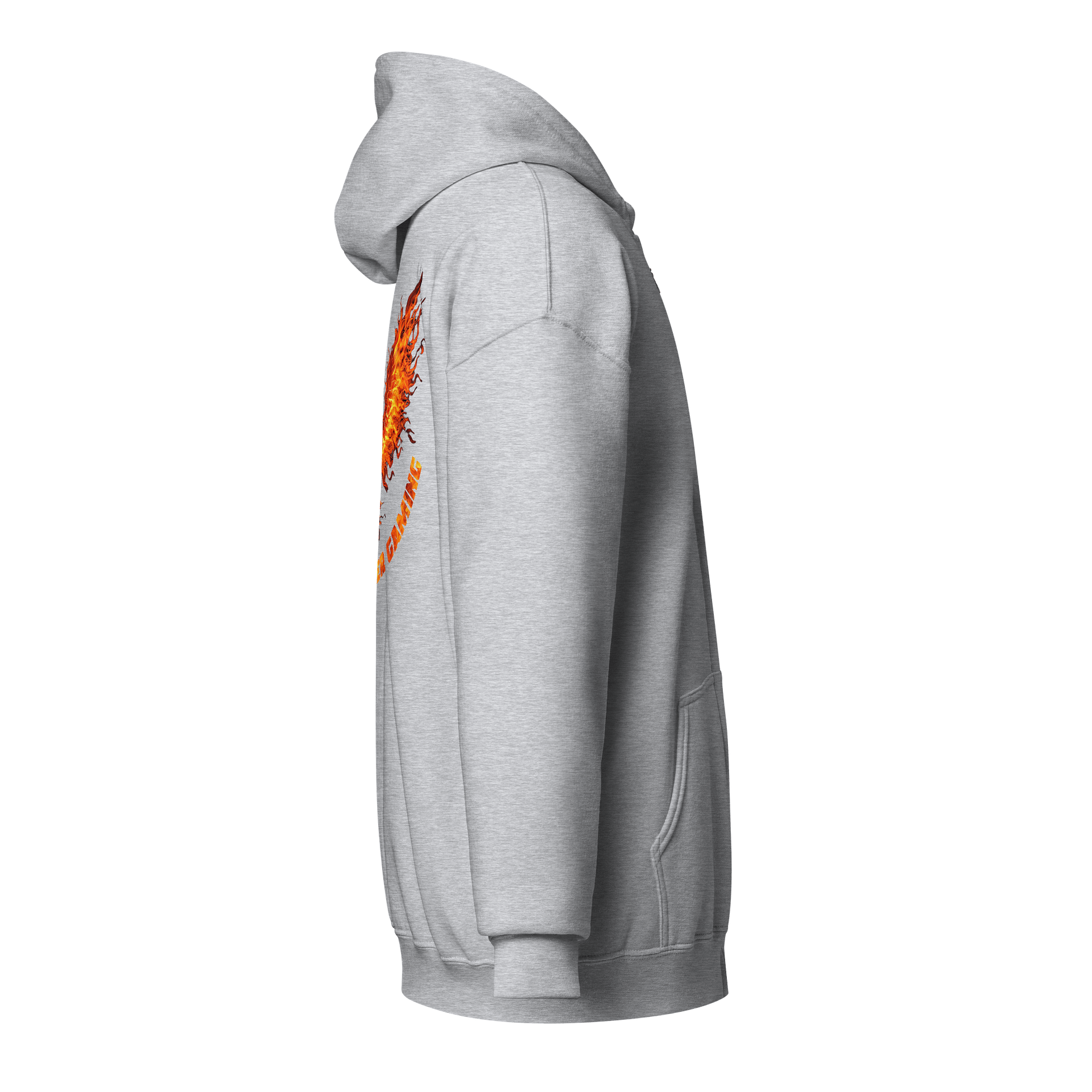 Gildan Zip-up Hoodie in Sport Grey product image (4)