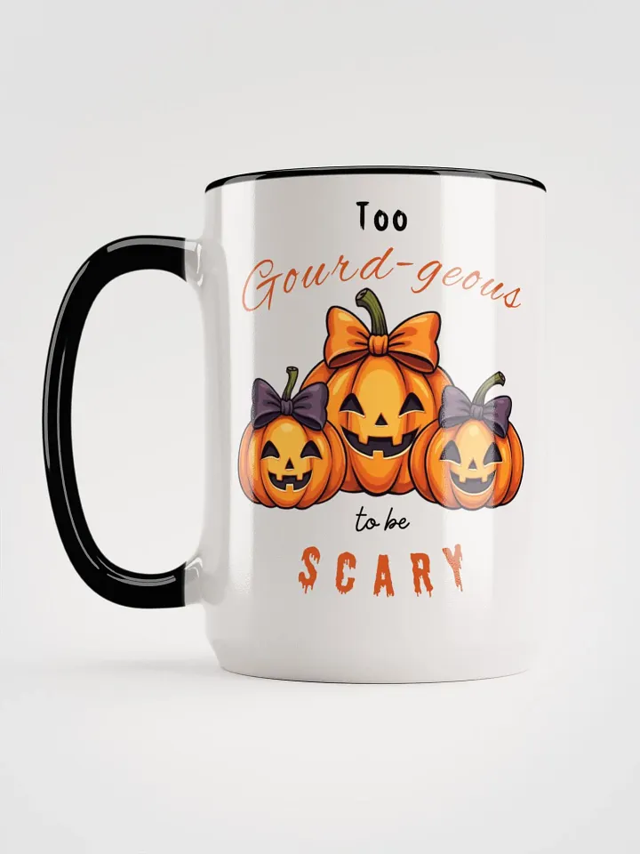 Too Gourd-geous to be Scary Color Inside Mug (15oz) product image (2)