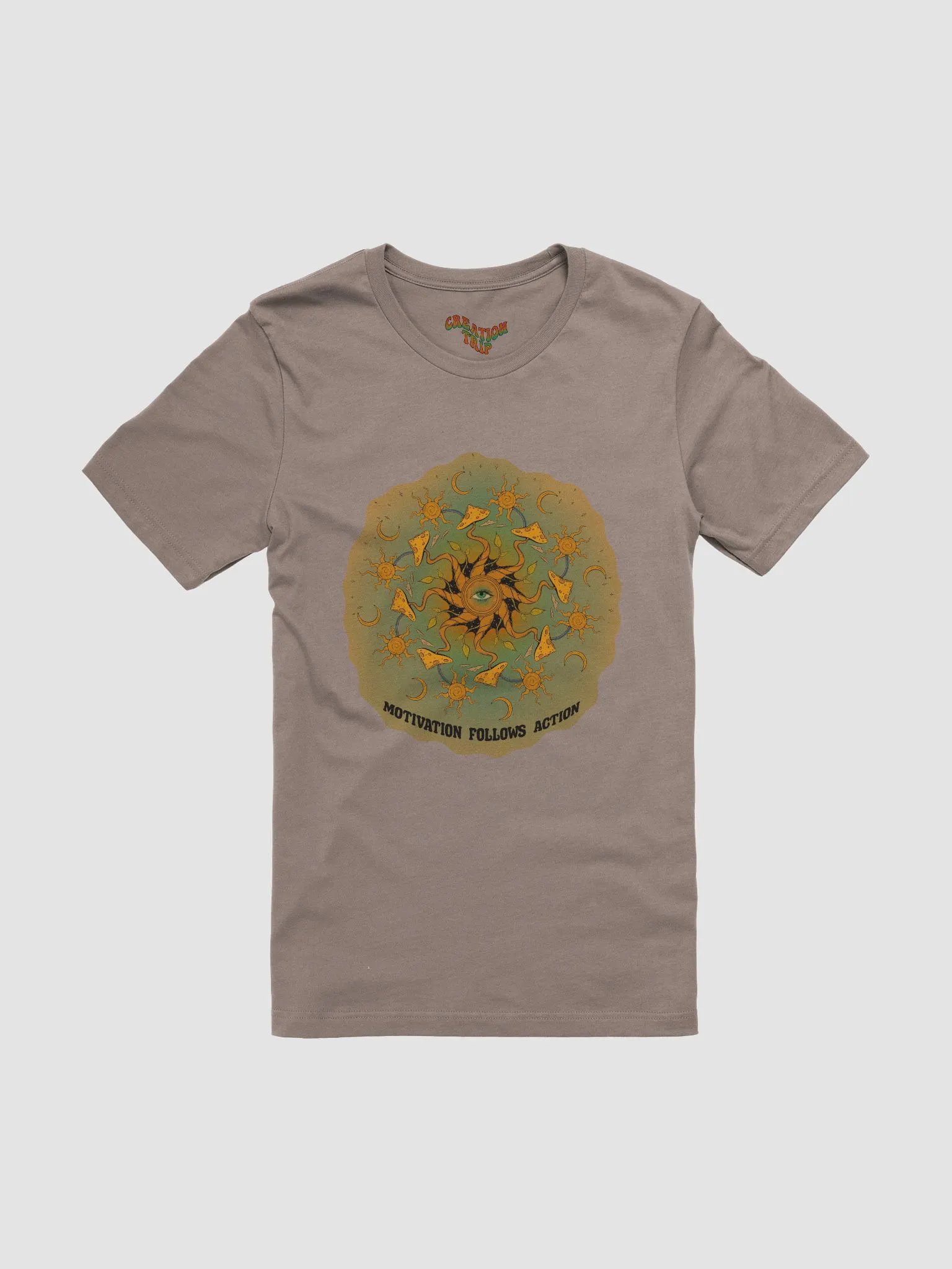 Multisex T-Shirt - Motivation Follows Action product image (2)