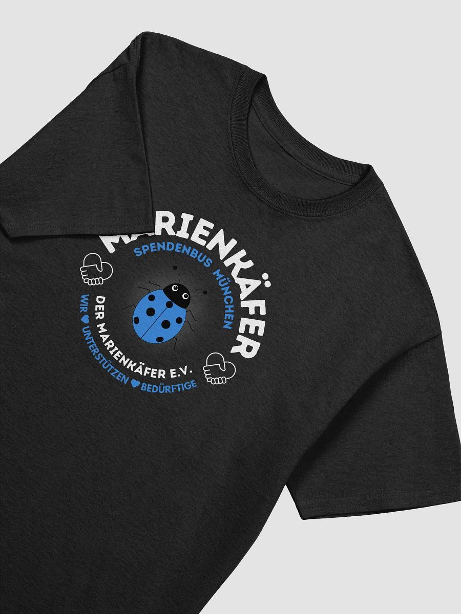 Marienkäfer Badge (Schwarz) - Premium T-Shirt product image (3)
