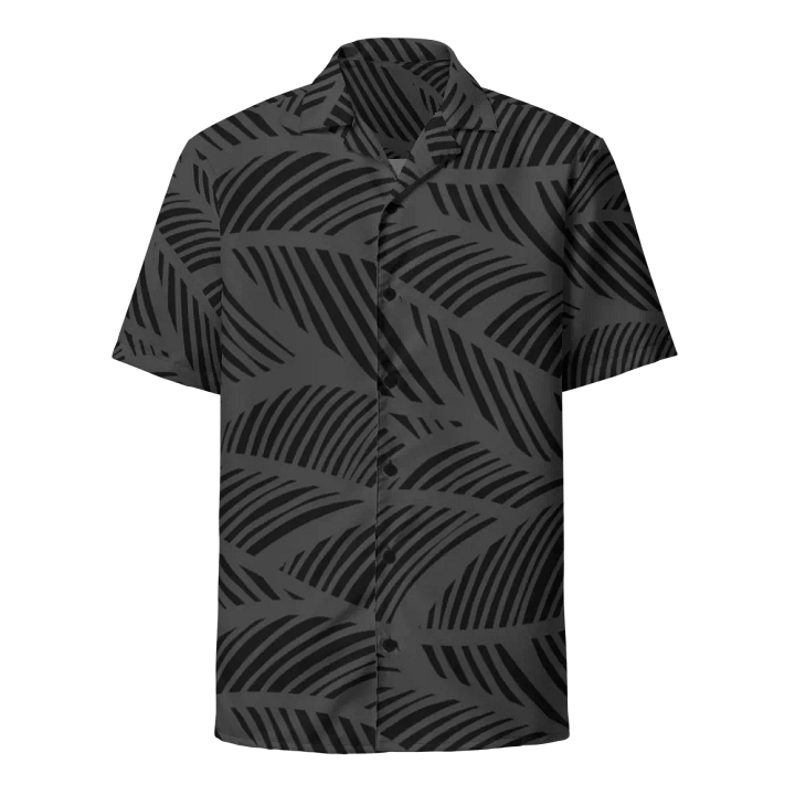 Black Waveform Hawaiian Shirts product image (1)