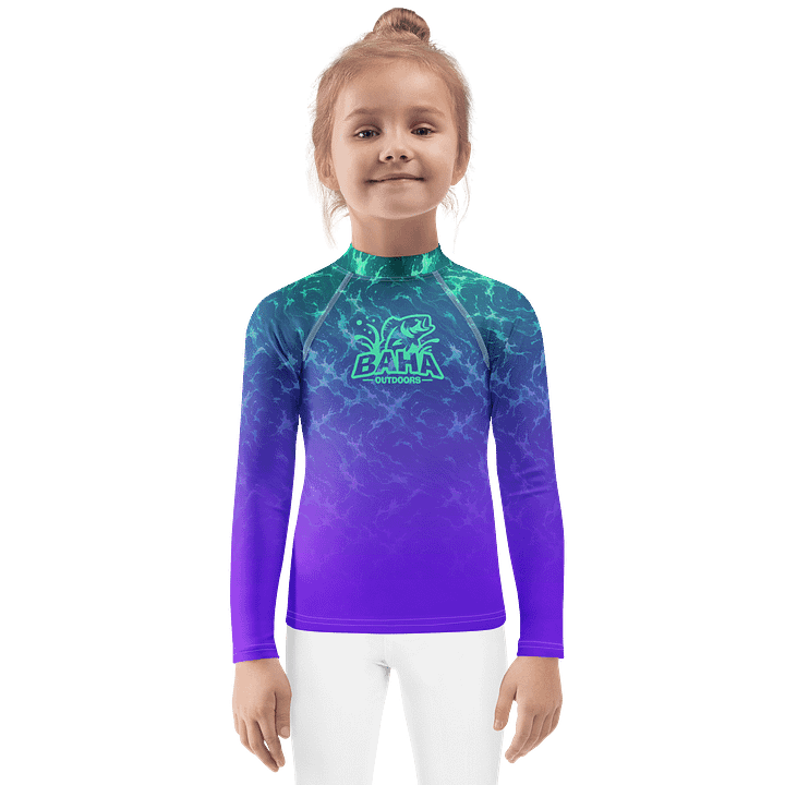 Kids Baha Camo UPF+ Sport Shirt product image (1)