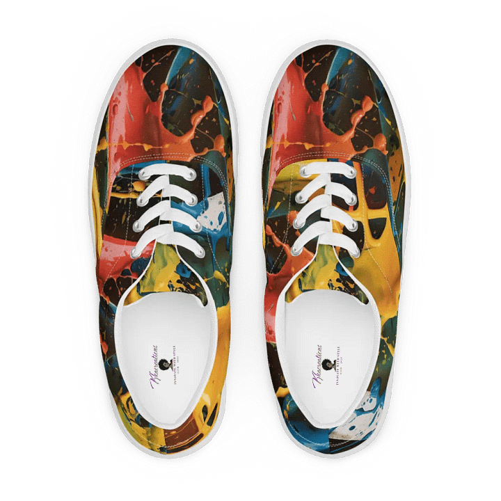 Vibrant Splash Men's Canvas Sneakers product image (2)