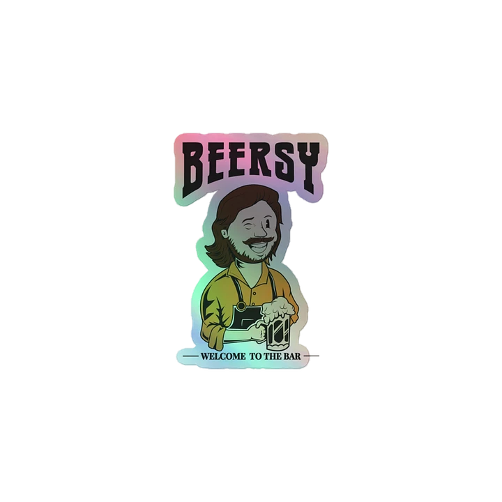 The Bartender's Holographic Sticker product image (1)