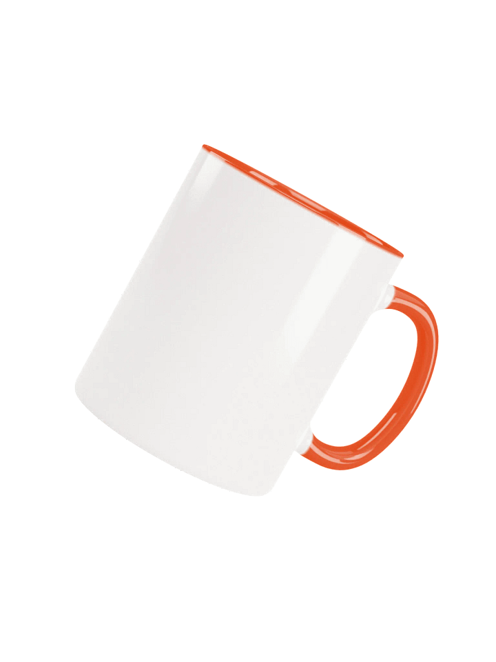 Netherlands Flag And Bicycle Ceramic Mug With Color Inside product image (2)