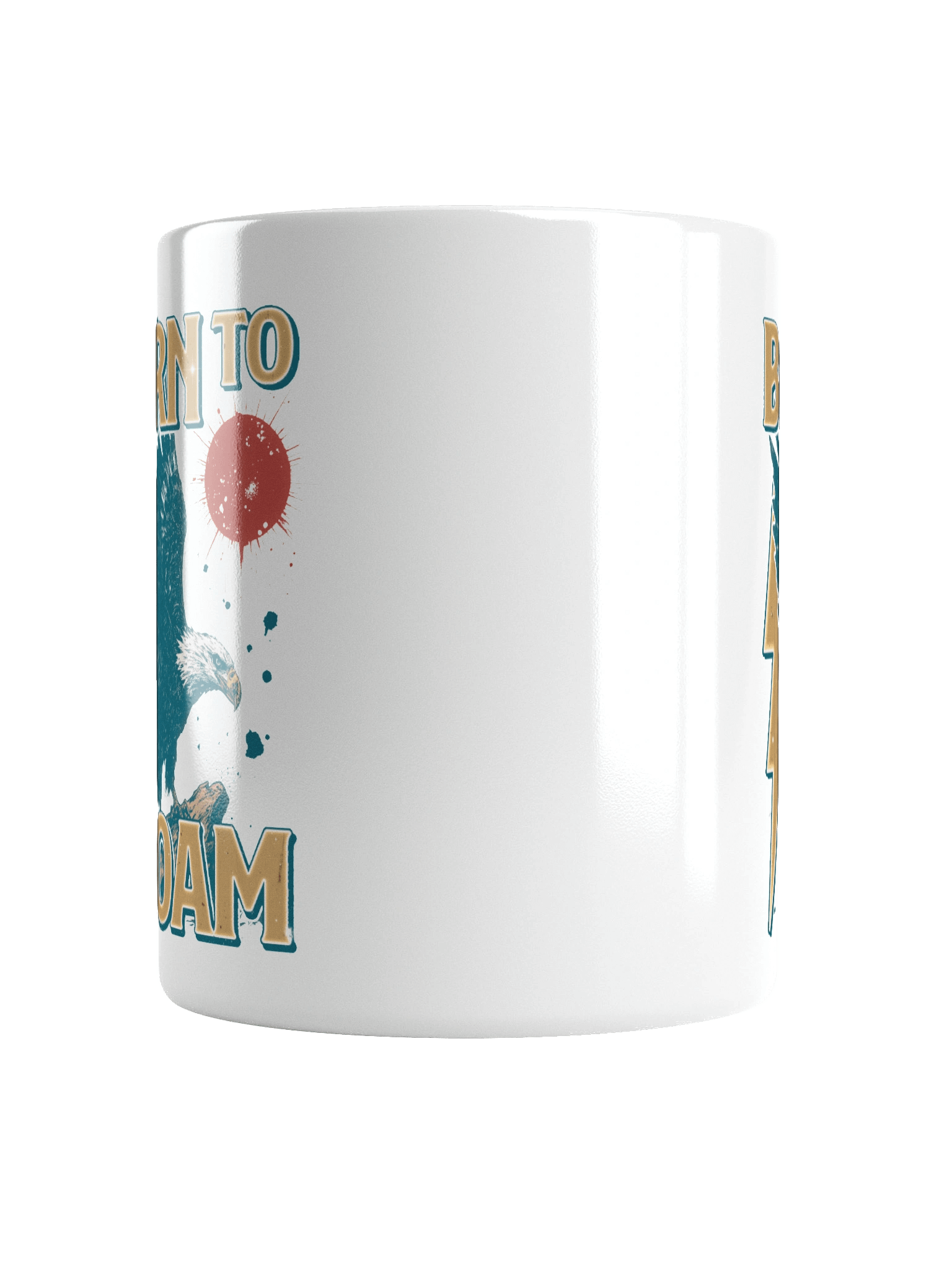 Born To Roam - Retro Eagle Mug product image (6)
