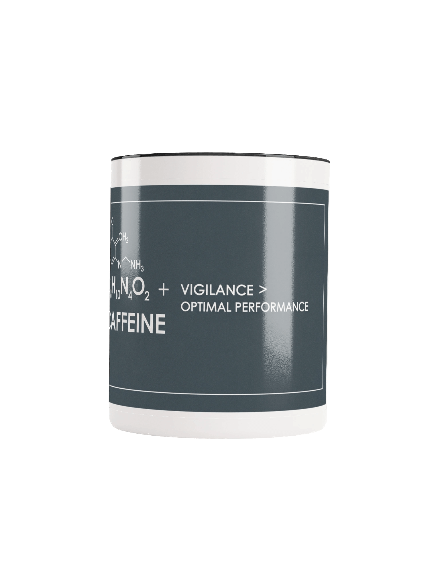 Vigilance Alert: Caffeine Chemical Structure Mug product image (36)