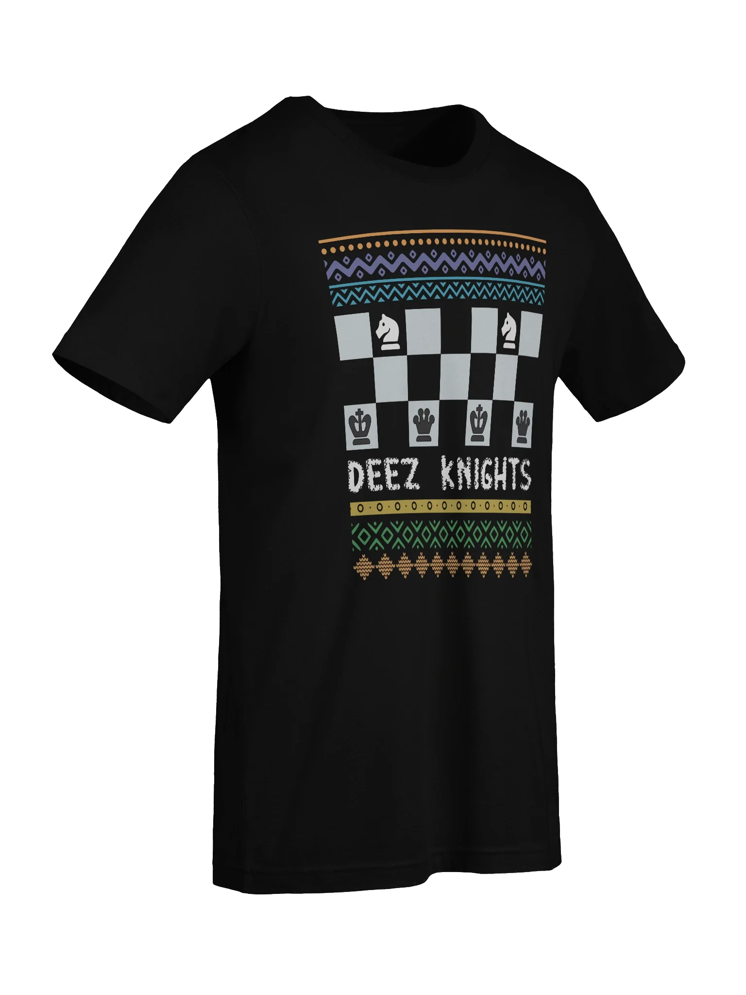 Deez- Knights Chess T-shirt product image (5)
