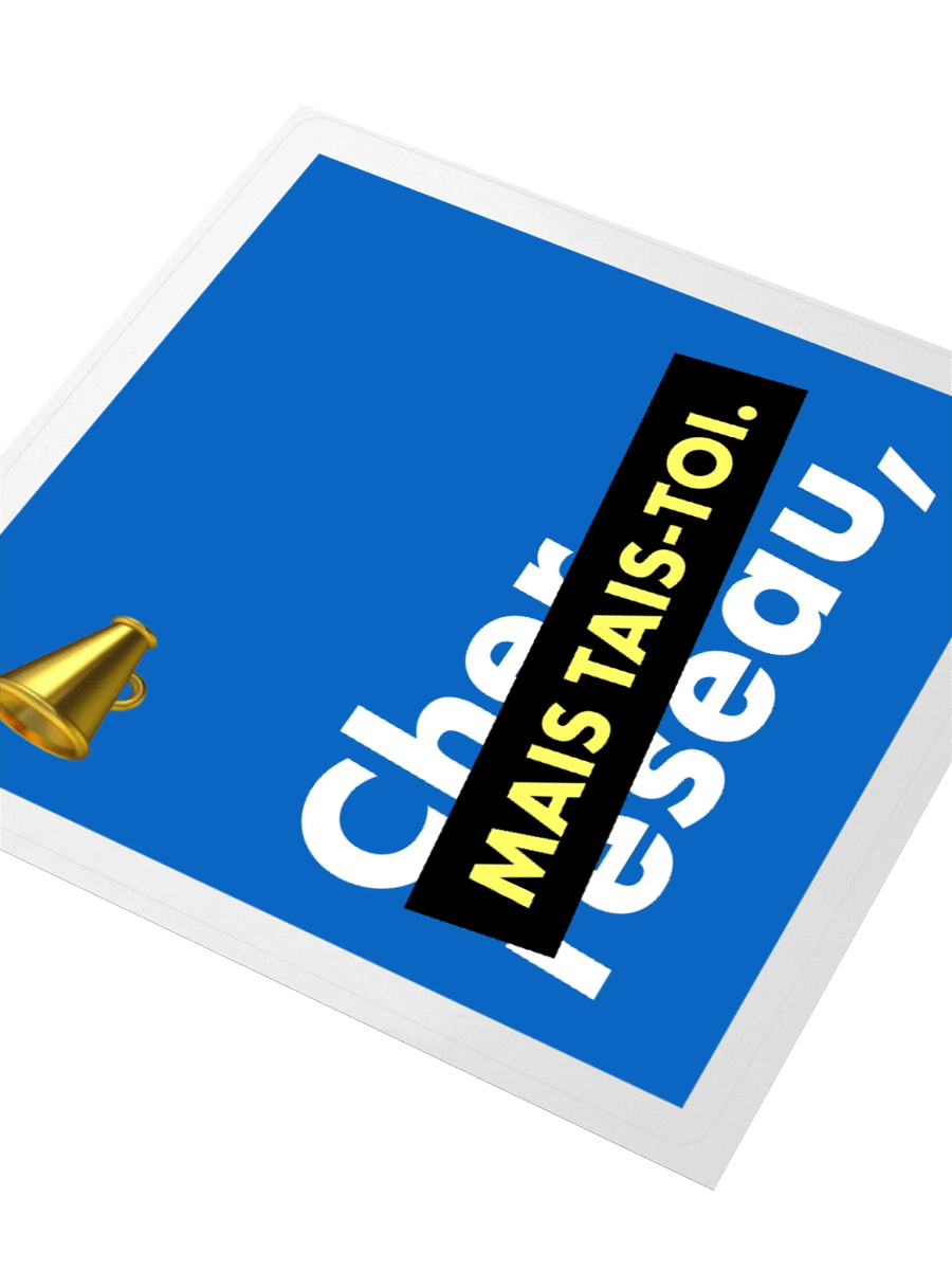 Cher réseau • Dear Network Corpo blue edition sticker product image (3)