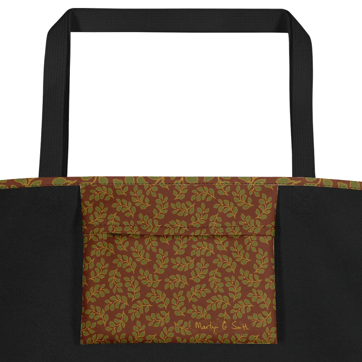 “Scattered Leaves Adrift” Large Tote Bag product image (2)