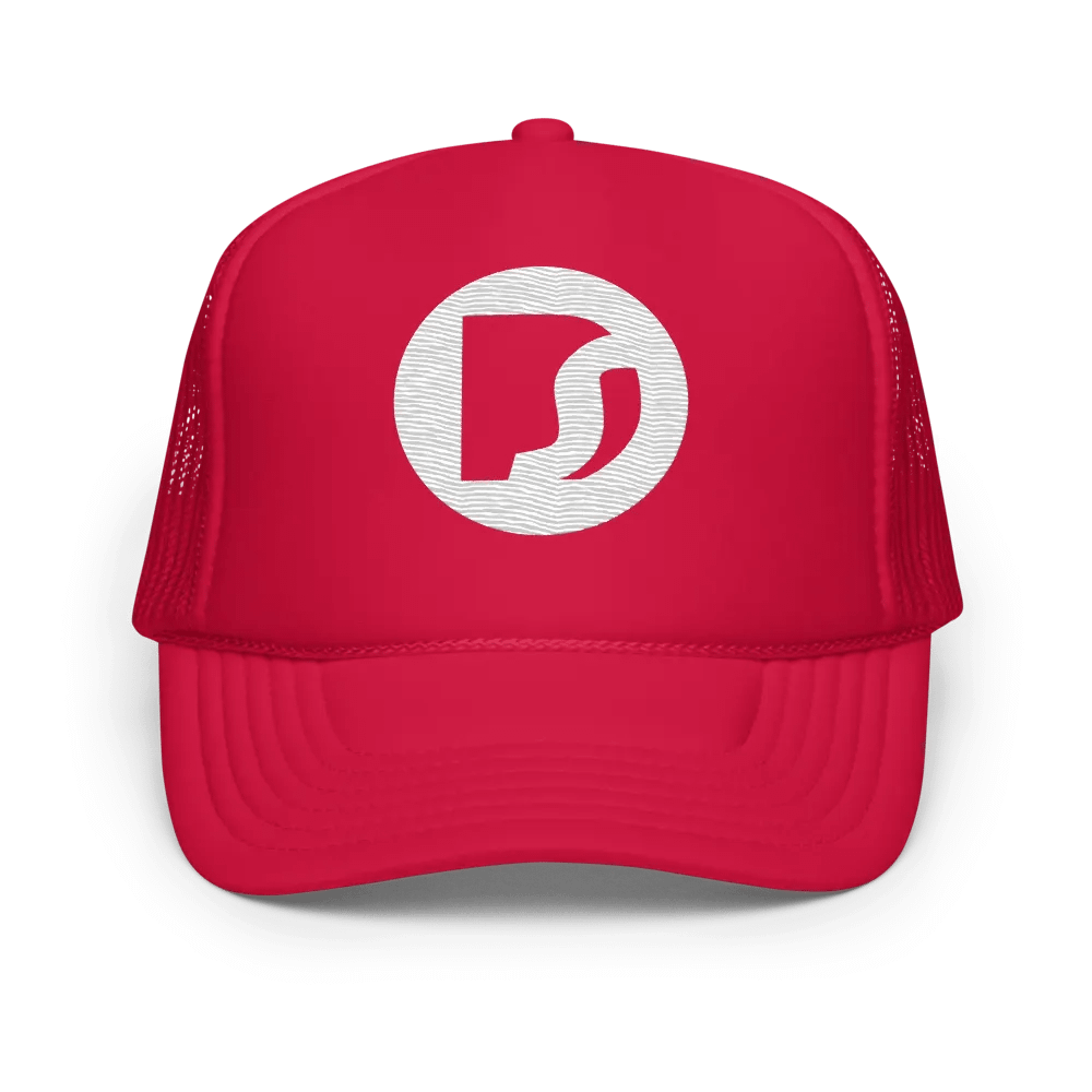 DS OG Logo Trucker White/Red product image (1)