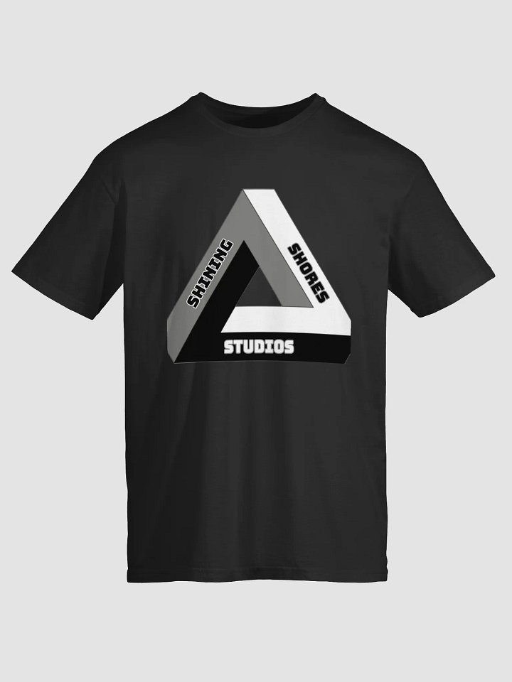 S³ Iconic Grey-Scale Penrose Unisex T-shirt product image (1)