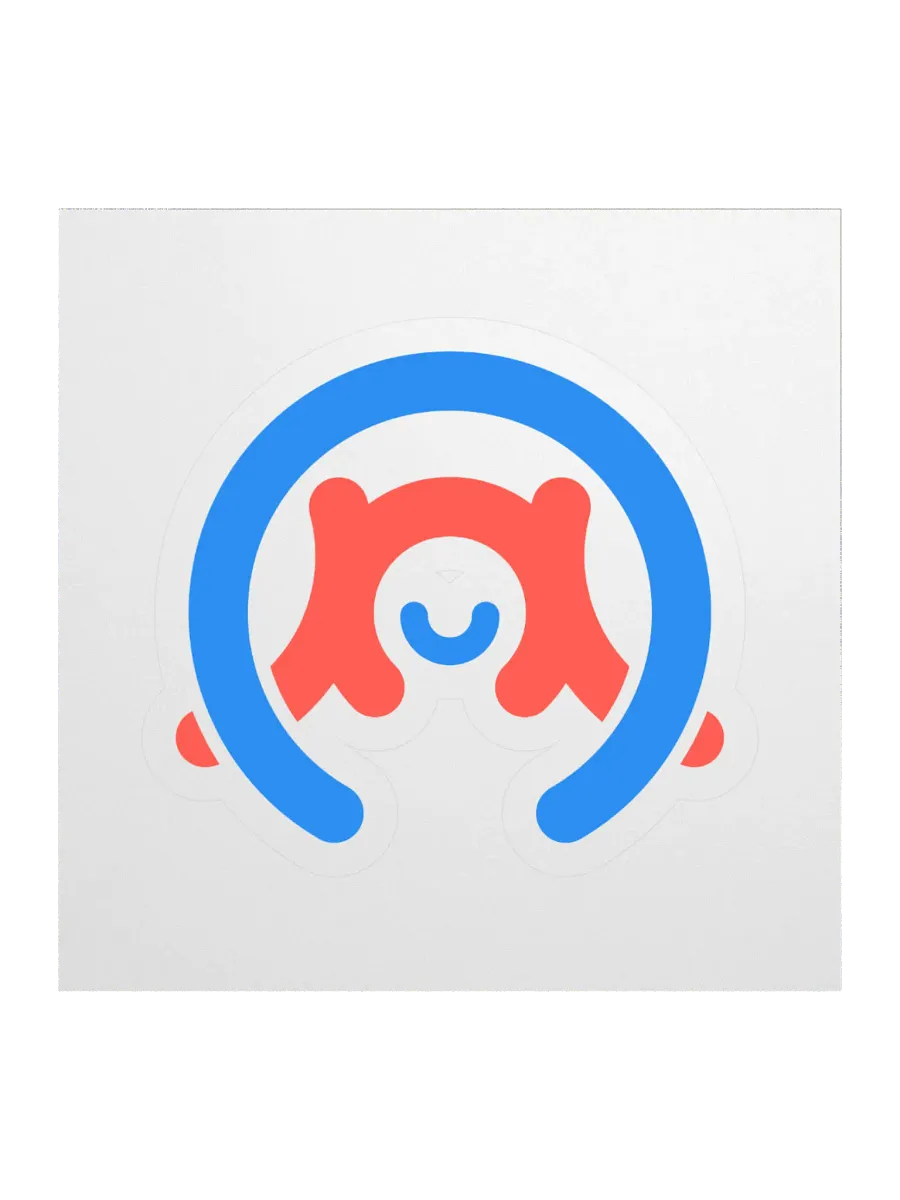 AMU 2D logo Sticker product image (1)