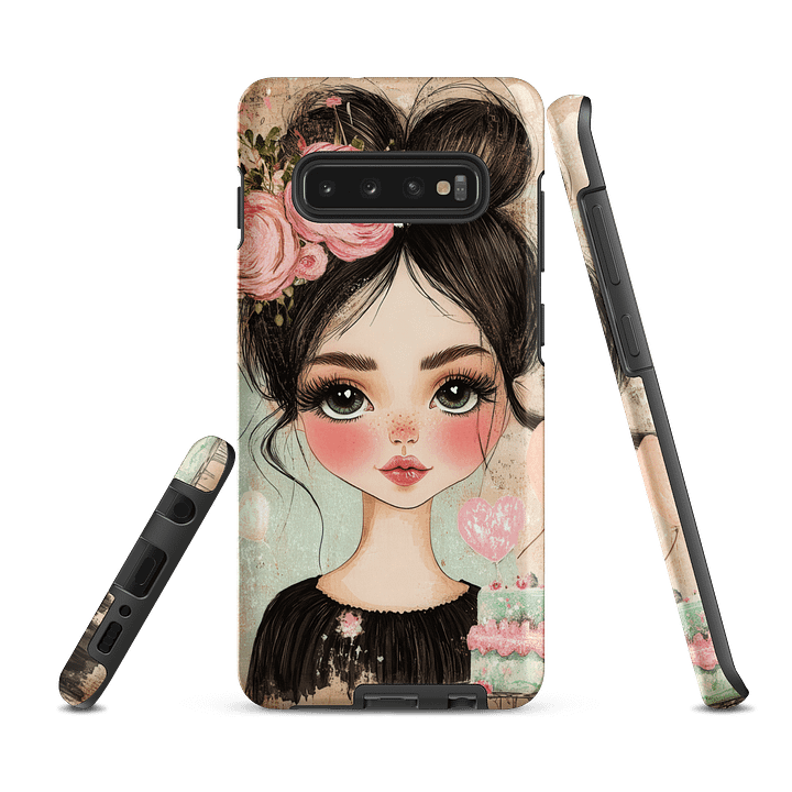 Rose Portrait Tough Case for Samsung® product image (1)