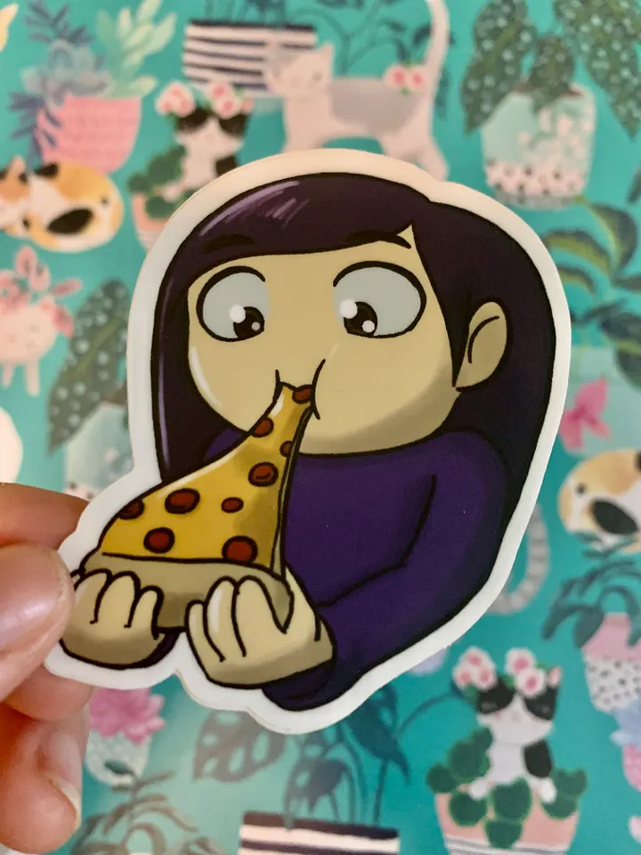 Pizza Matsu Sticker product image (1)