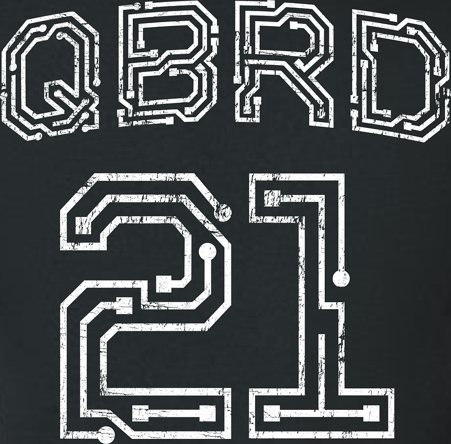 QBRD Vintage Logo Screen Printed Jersey Tee product image (4)