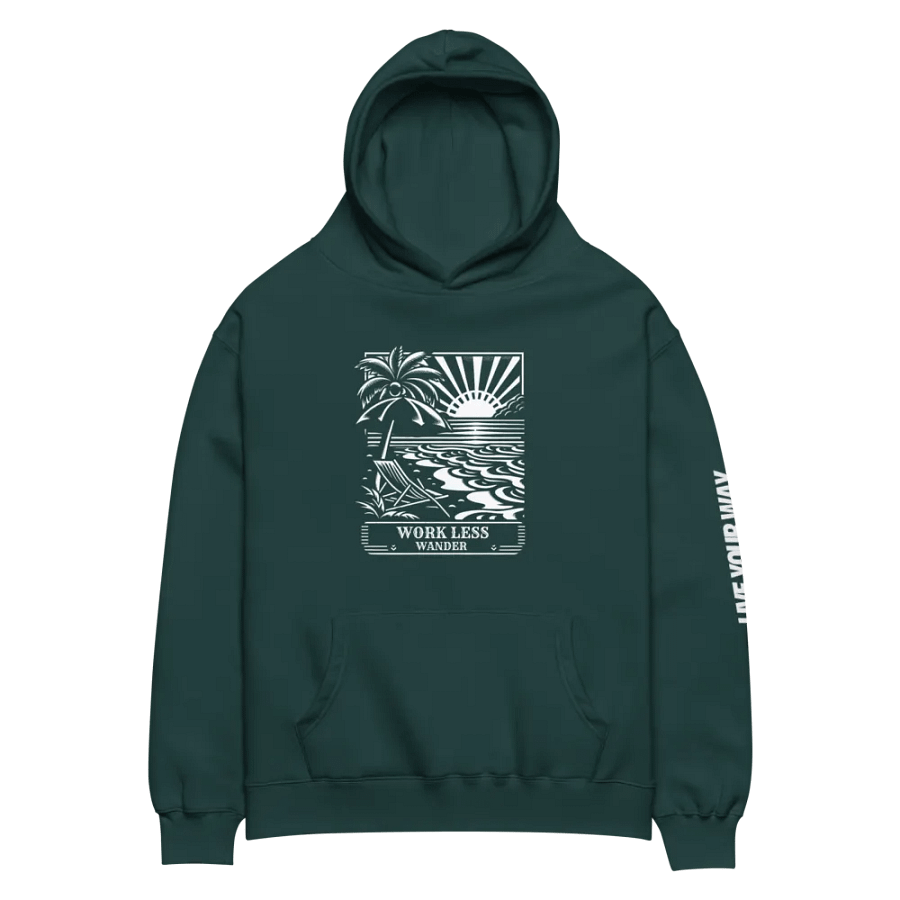 Sunset Serenity Oversized Hoodie product image (2)