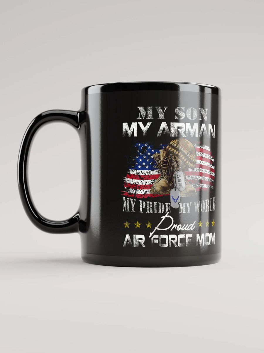 Proud Air Force Mom - Black Mug product image (2)