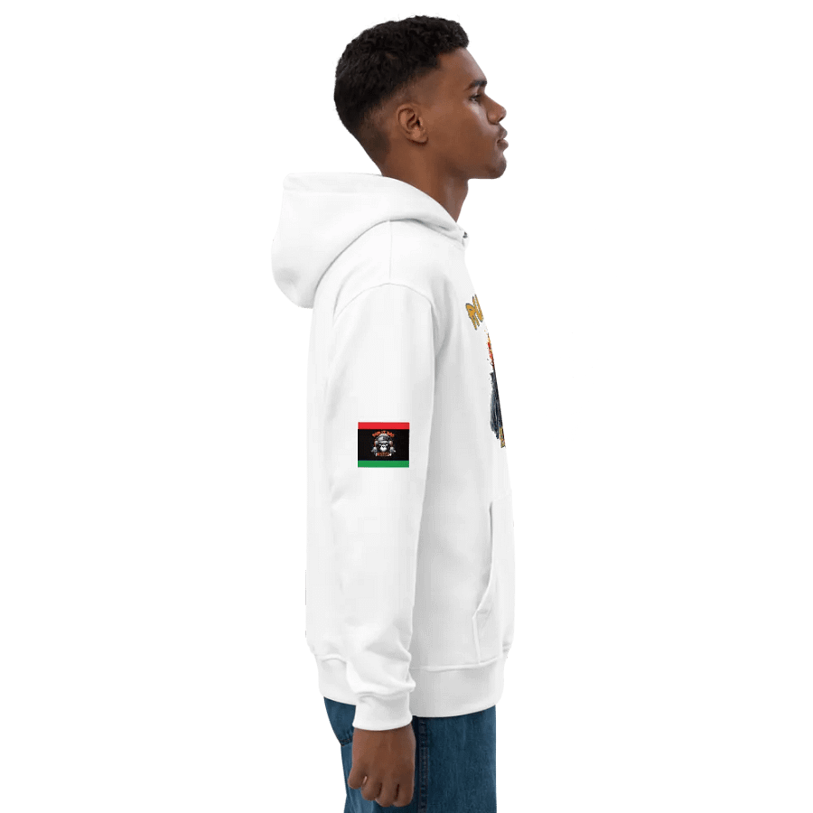 Official RUN It BAC Media White Hoodies product image (5)
