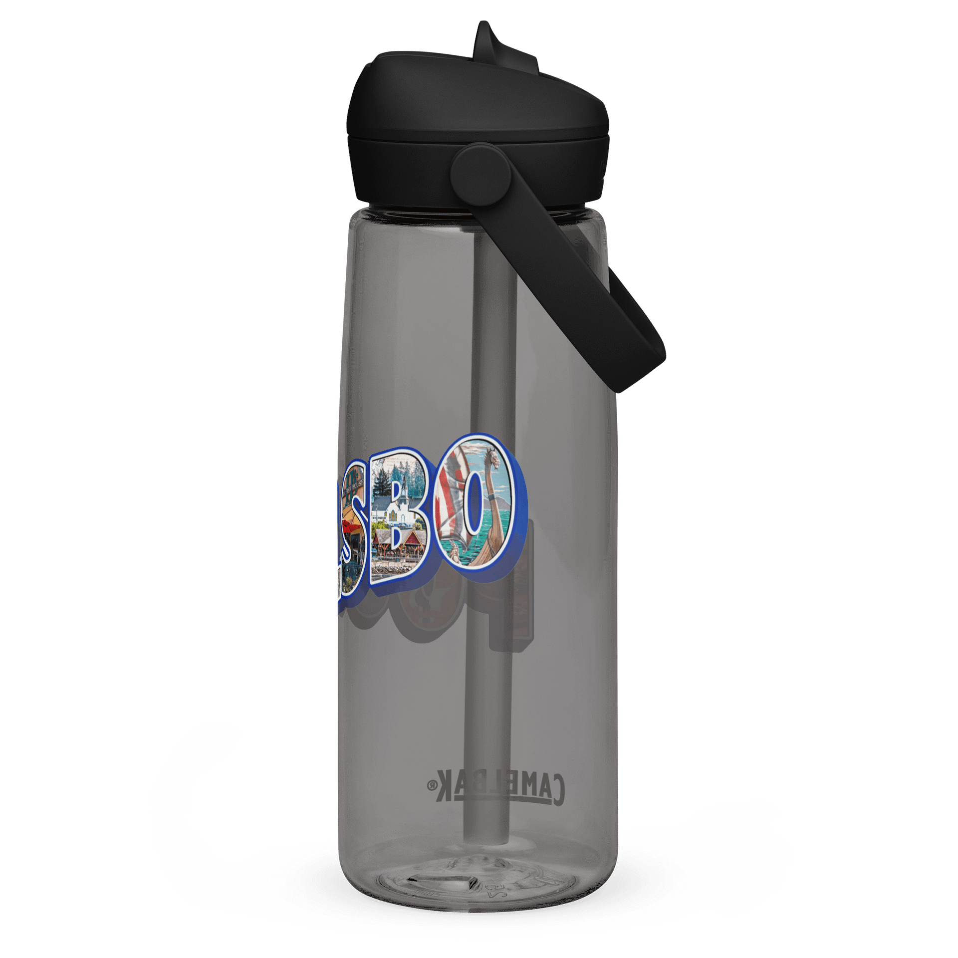 Poulsbo Sustainable Straw Water Bottle product image (2)