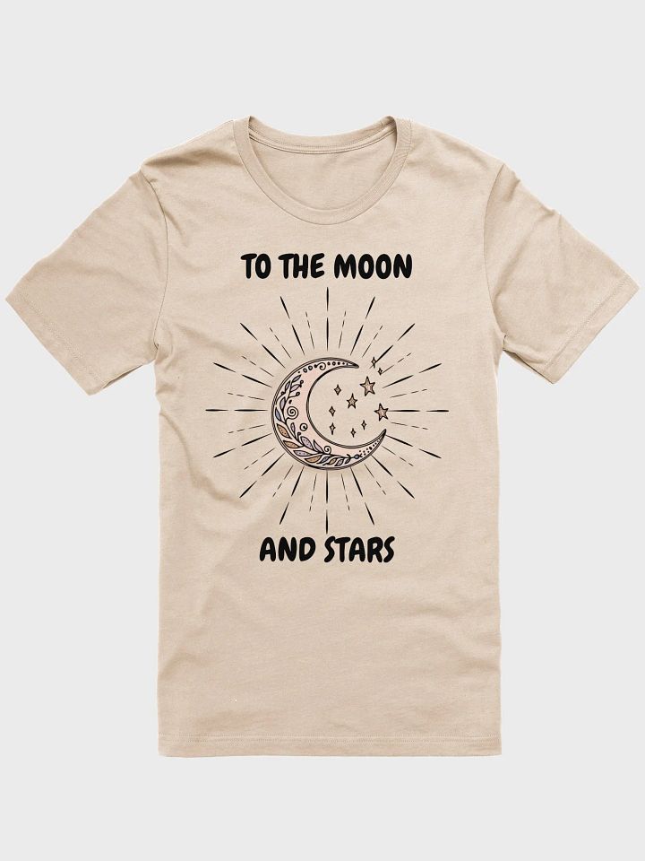Celestial Whispers Moon T-Shirt product image (2)