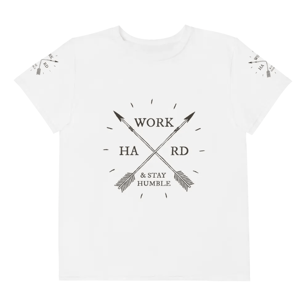 'Work Hard & Stay Humble' Work Ethic Youth T-Shirt product image (10)