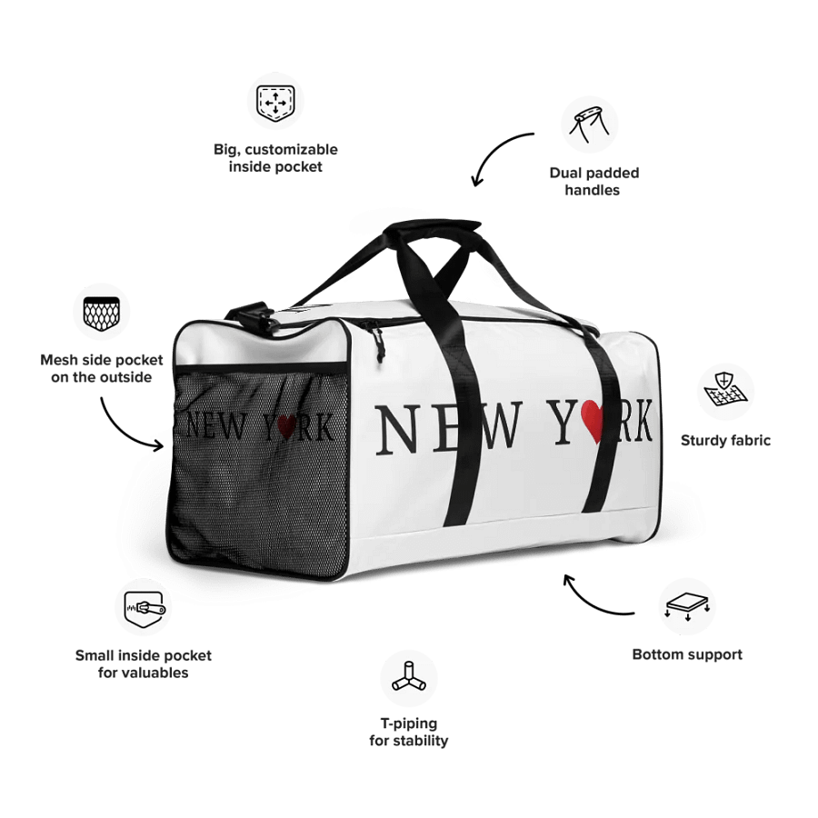 Love NY All-Over Duffle Bag product image (11)