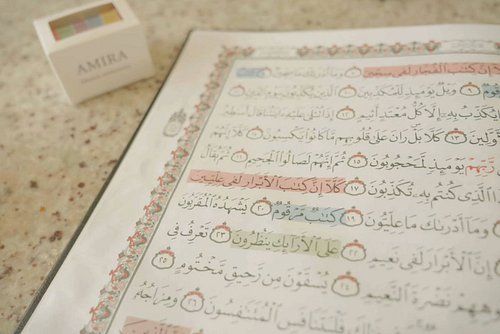 Highlighter Tape to memorize the Quran ✨️