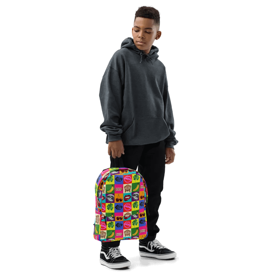Vibrant Icons All-Over Backpack product image (6)