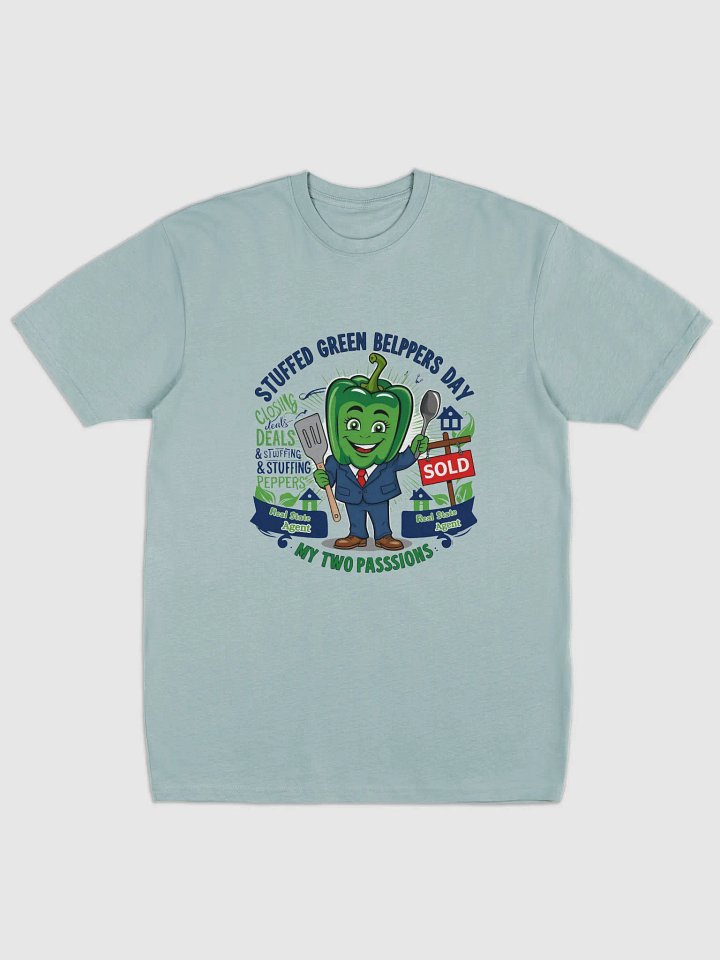 Real Estate Agents Stuffing Peppers & Closing Deals The Real Estate Chef Men's Tee product image (4)