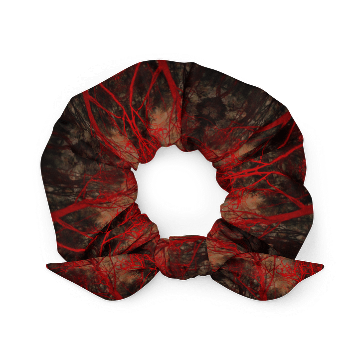 Night Sky Red Forest All-Over Scrunchie product image (1)