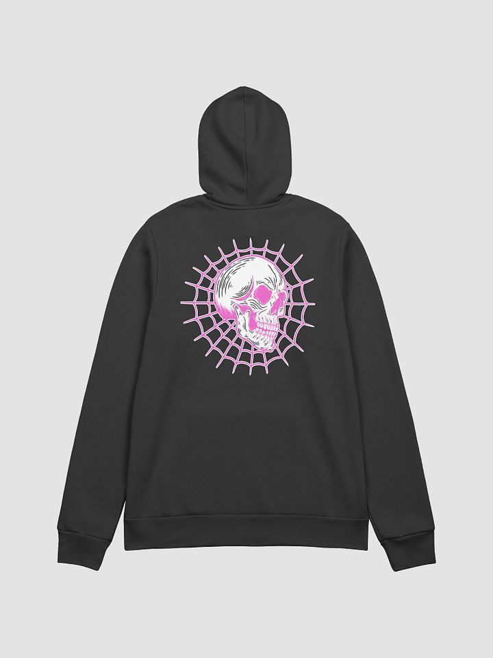 Spider web Skull Pink hoodie product image (8)
