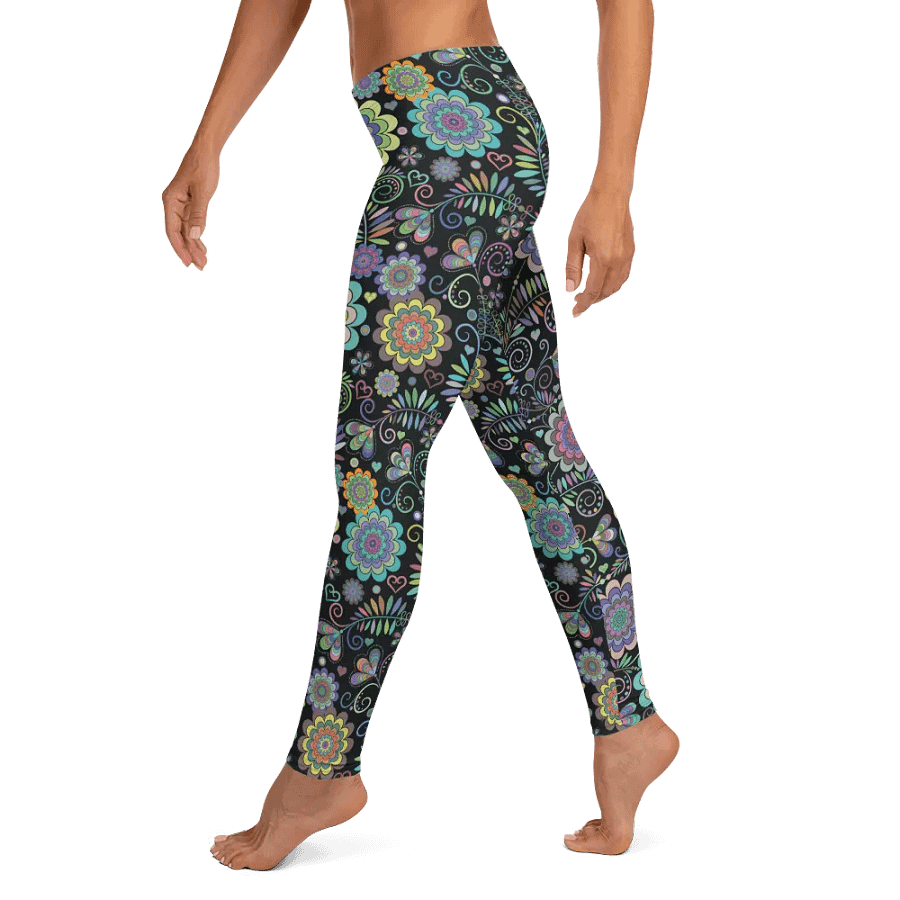 Mandala Flower Yoga Leggings product image (10)