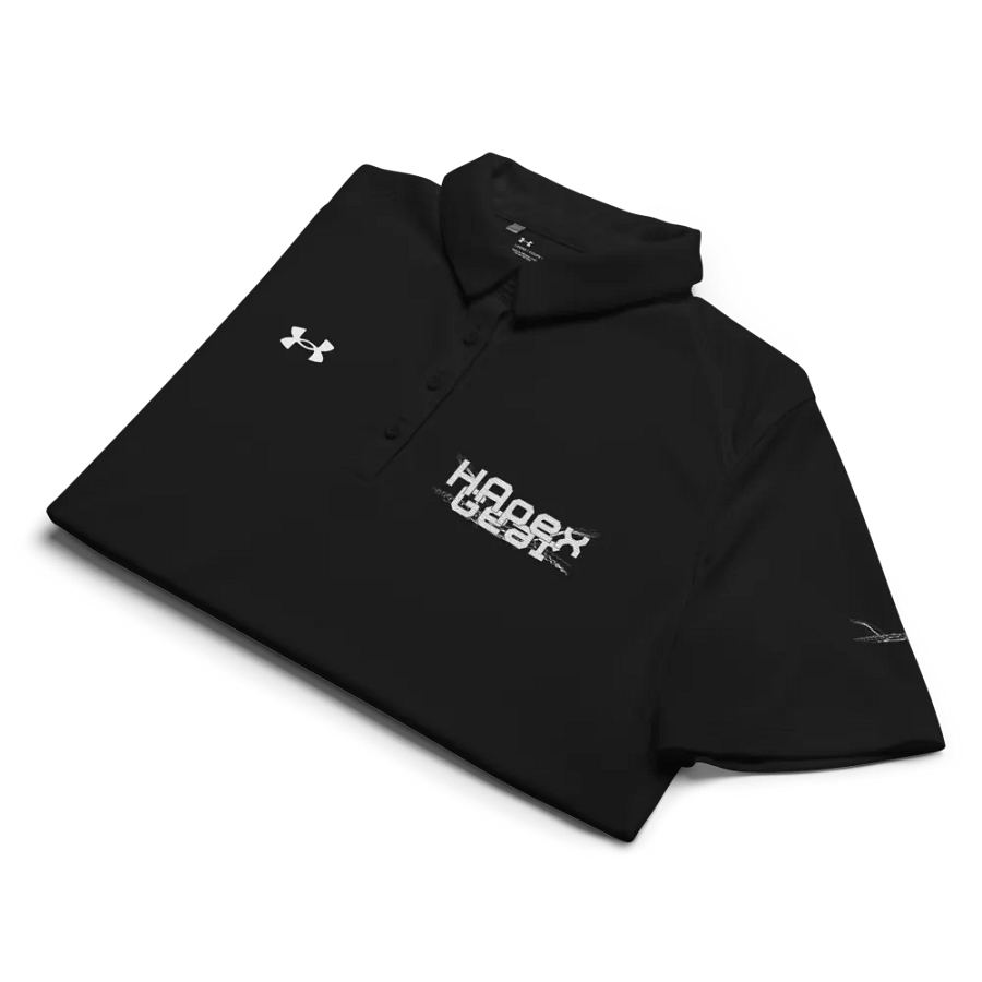 Women's Polo Shirt - Embroidered - White HApex Gear White Logo product image (7)