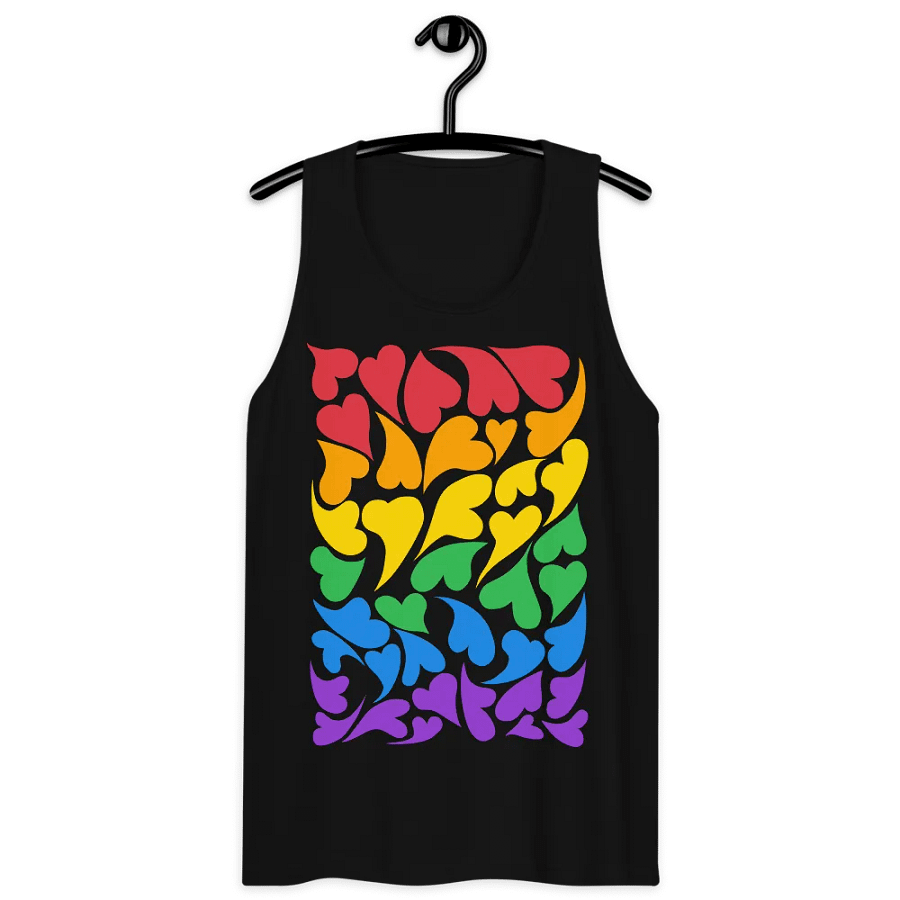 Nestled PRIDE Rainbow Tank Top product image (12)