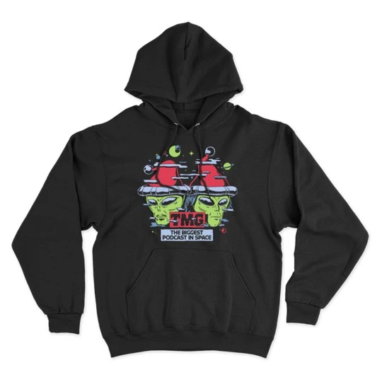 Biggest Podcast In Space Holiday Hoodie product image (1)
