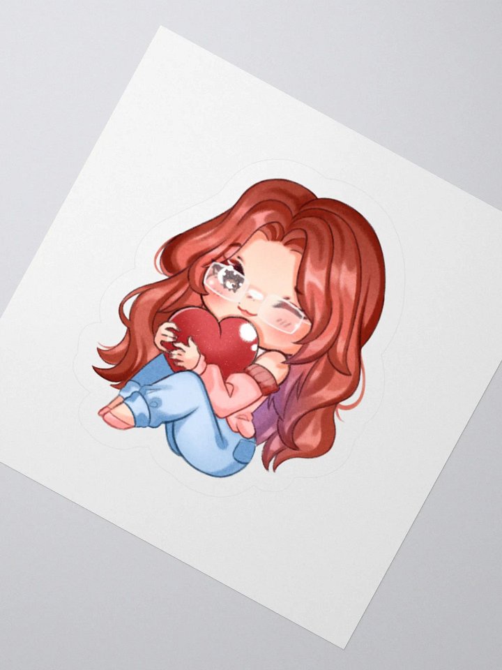 Lovely Lay without Hearts Sticker product image (2)