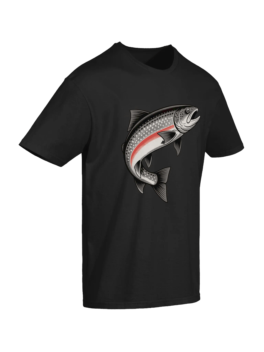 Striped Fin Fish Illustration Unisex T-Shirt product image (18)