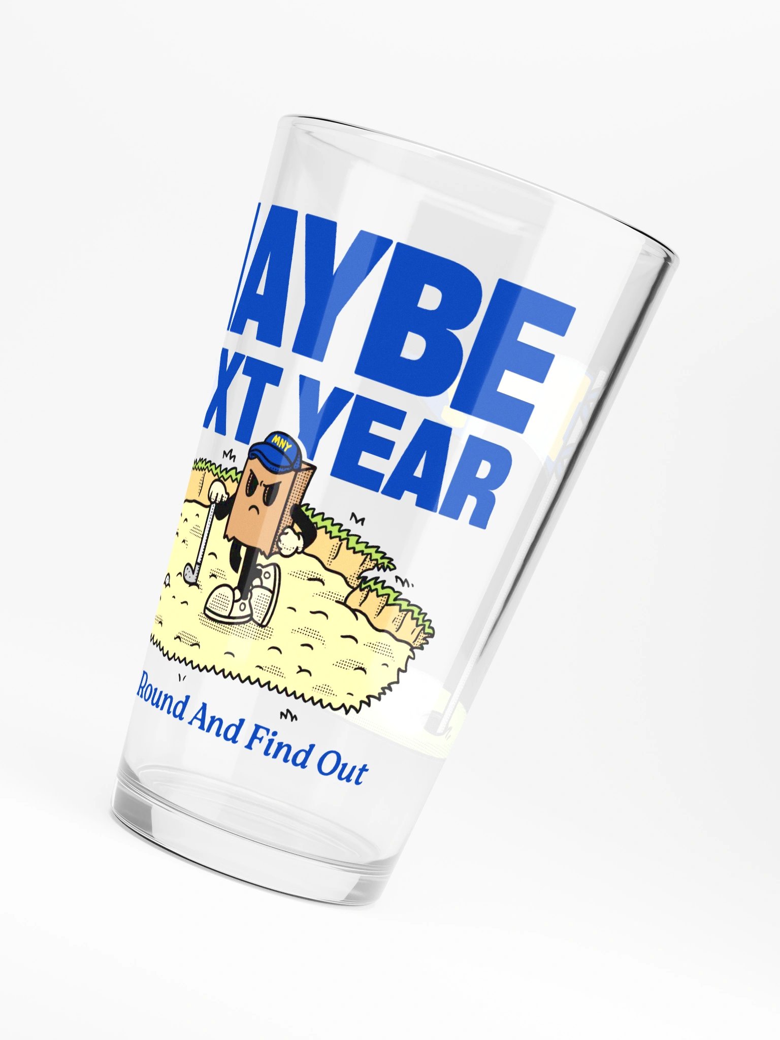 Play A Round & Find Out Pint Glass product image (6)
