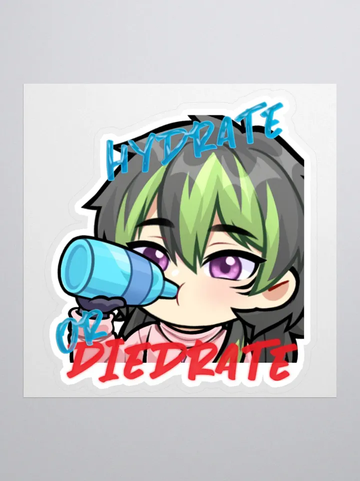 HYDRATE OR DIEDRATE STICKER product image (1)