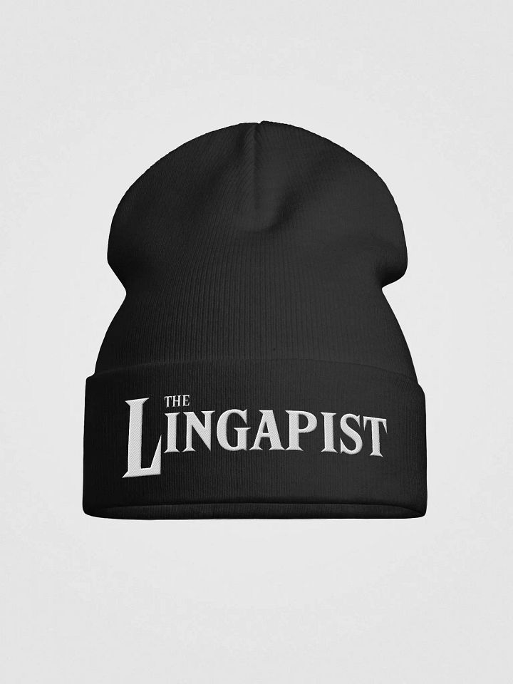 The LinGapist knit beanie product image (1)