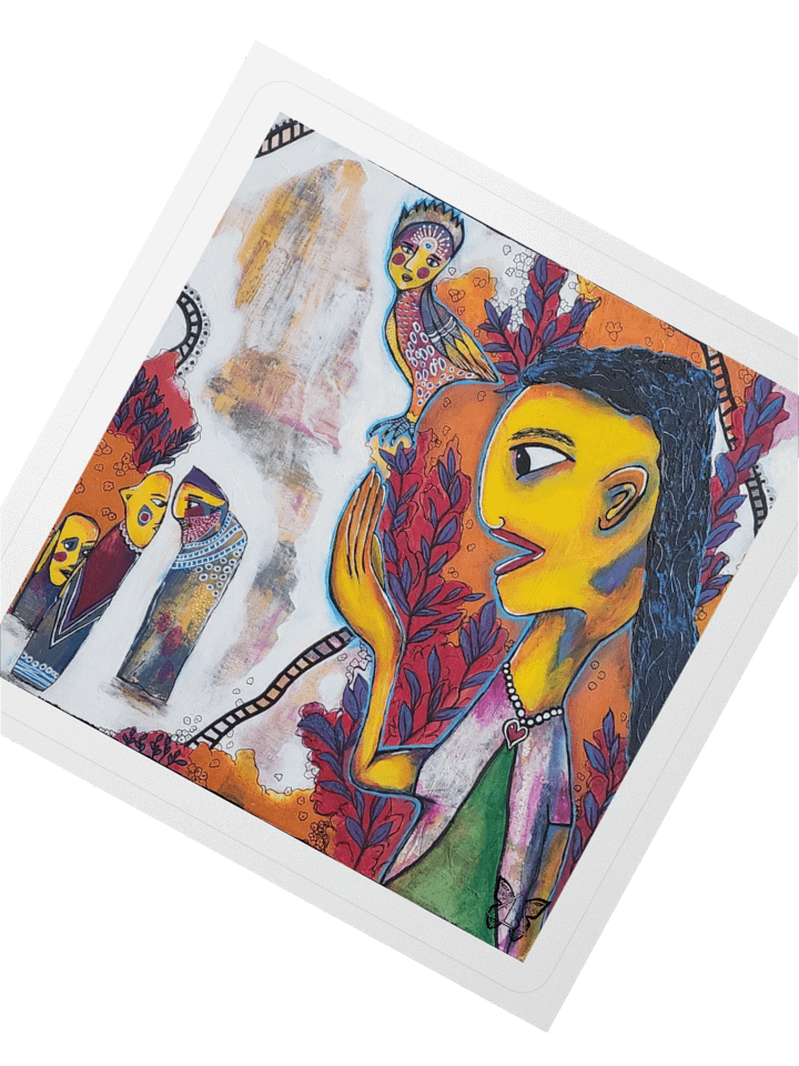 I Have Hope That Peace Will Fly Again Art Sticker product image (4)