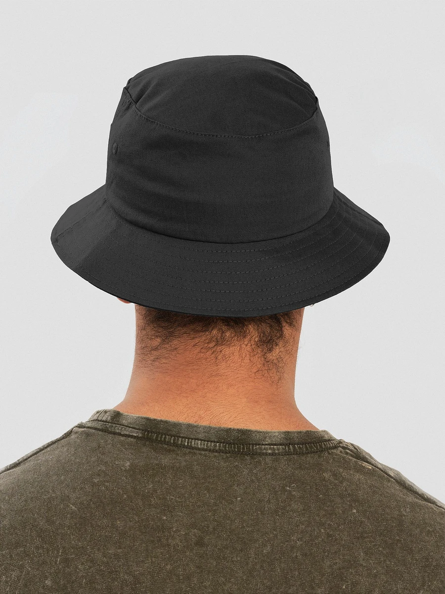 TERKOIZ LOGO BUCKET HAT (BLACK) product image (5)
