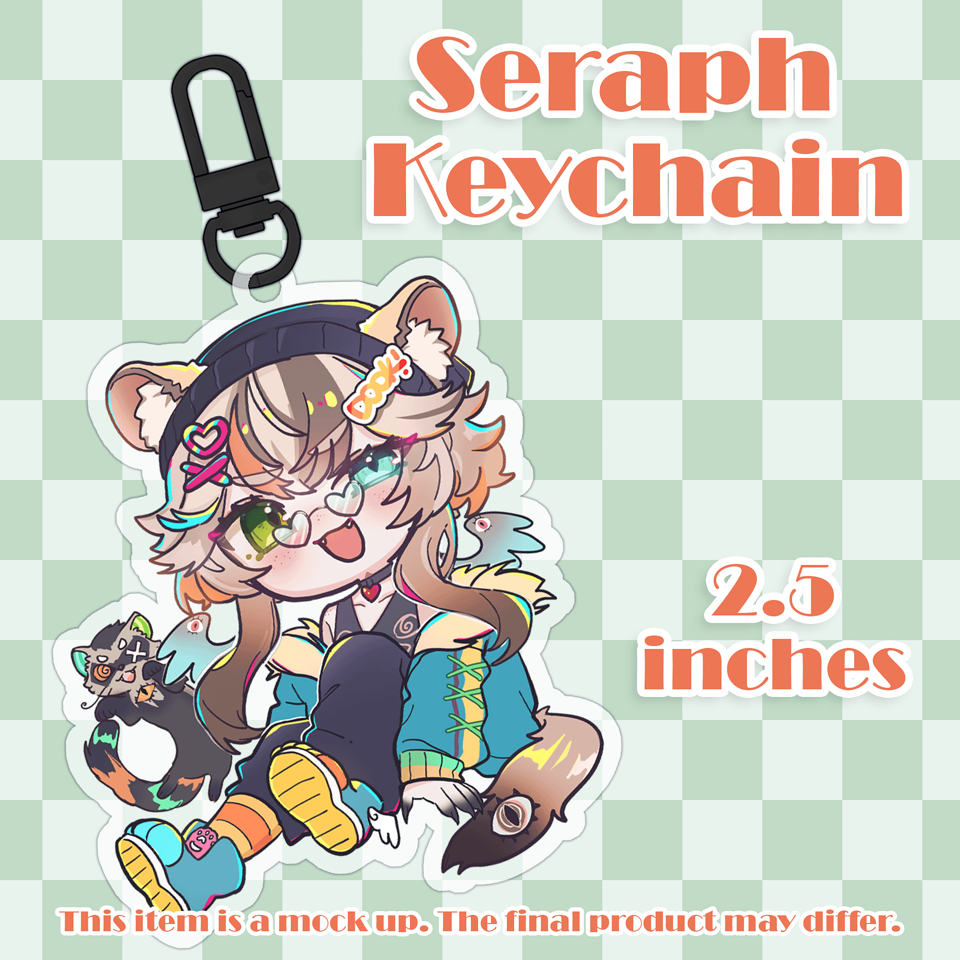 Smitten Seraph Keychain [PREORDER] product image (1)