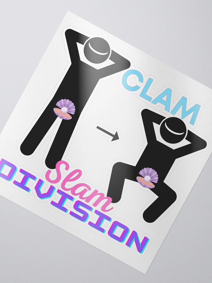 Clam Slam Stickers product image (2)