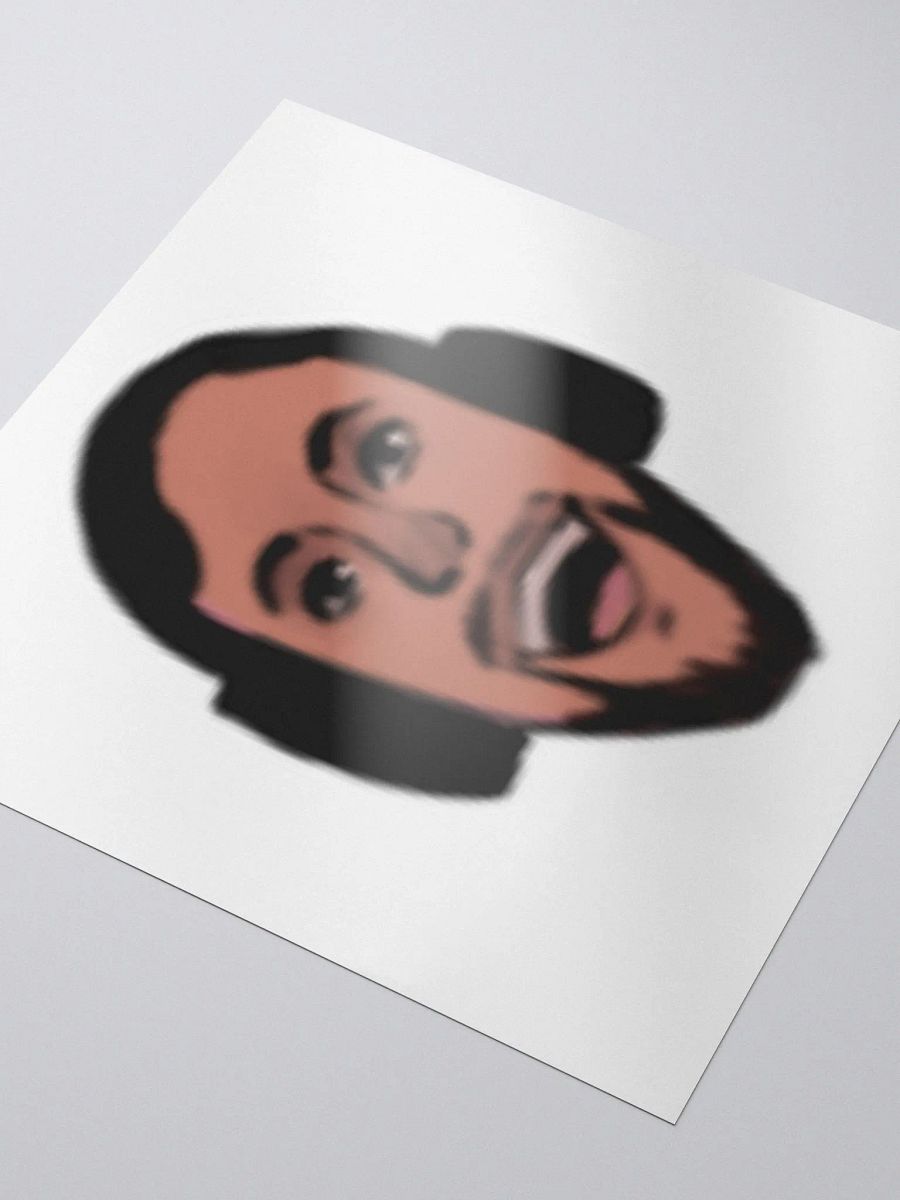 Dj Face Kiss Cut Sticker product image (3)