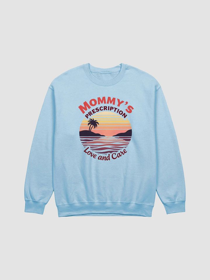 mommy's Priscription, Sunset Love and Care Crewneck Sweatshirt product image (5)