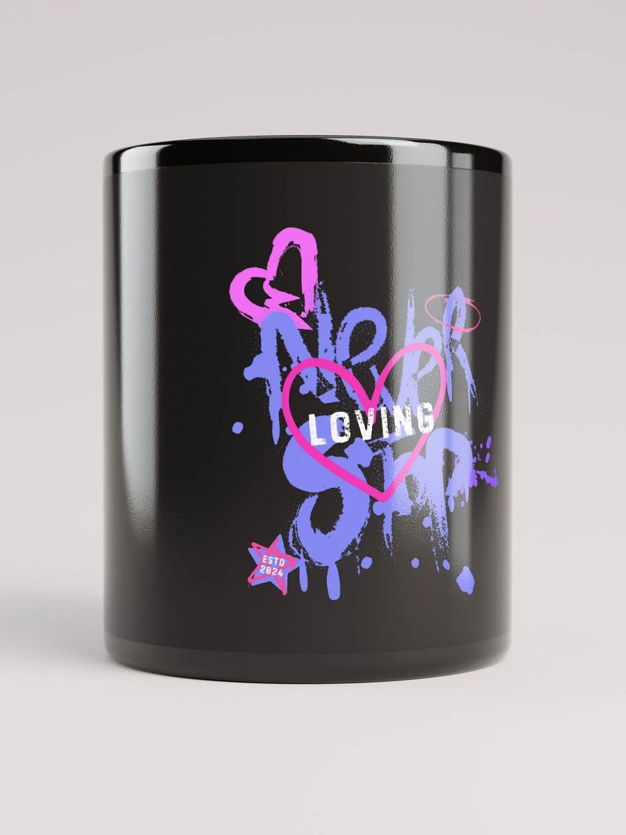 Never Stop Loving Black Mug product image (9)