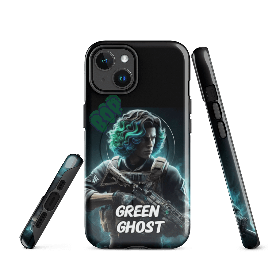 Green Ghost Tactical iPhone® Tough Case product image (1)